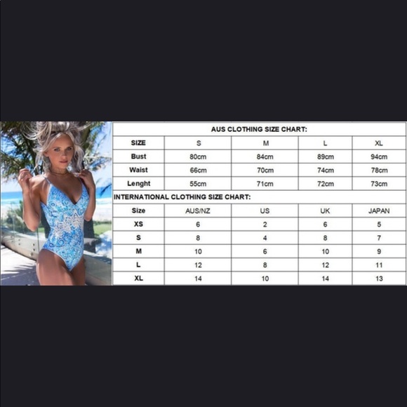 LIGHT BLUE SWIMSUIT - Picture 7 of 8